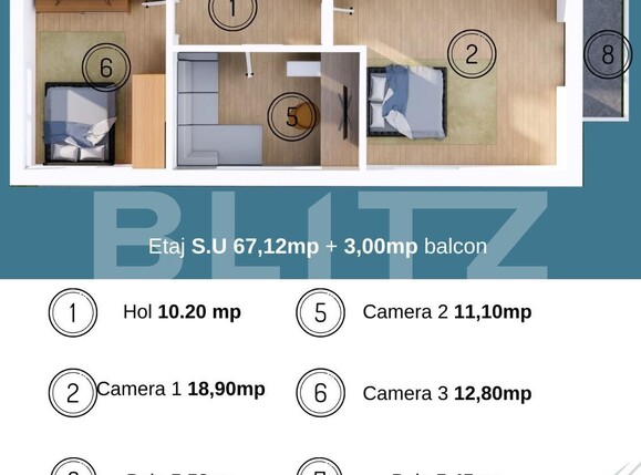 Casa de vânzare 5 camere Floreşti - 98178CV | BLITZ Cluj-Napoca | Poza9