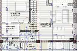 4 camere, 86 mp, scara interioara, semifinisat, zona Lidl !