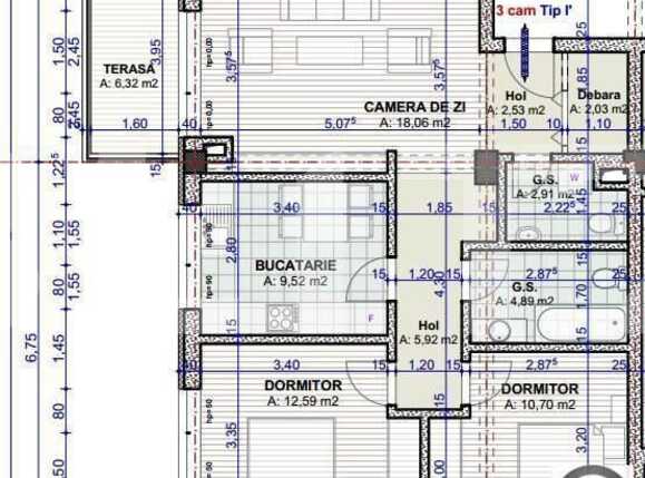 Apartament de vânzare 3 camere Bună Ziua - 9833AV | BLITZ Cluj-Napoca | Poza1