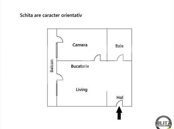 Garsonieră de vânzare Floreşti - 9836AV | BLITZ Cluj-Napoca | Poza8