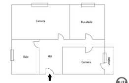 Vanzare apartament cu 2 camere, zona Sighisoarei. Loc de parcare si boxa!