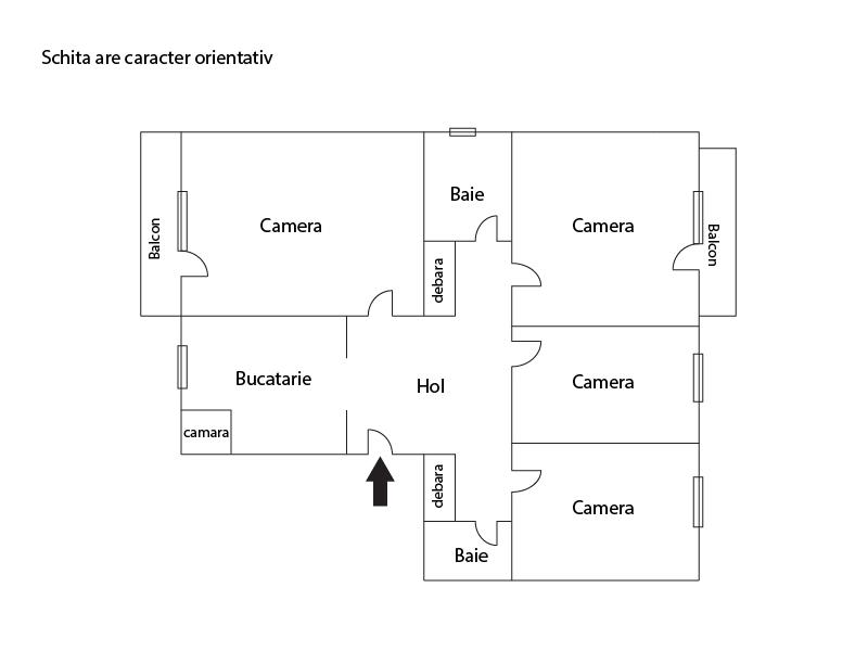 Apartament de vânzare 4 camere Marasti - 9869AV | BLITZ Cluj-Napoca | Poza1