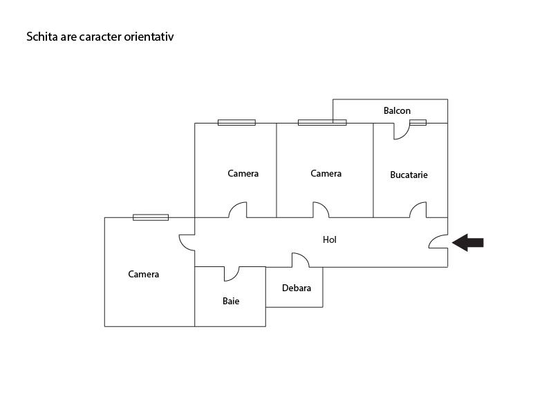 Apartament de vânzare 3 camere Manastur - 9871AV | BLITZ Cluj-Napoca | Poza1
