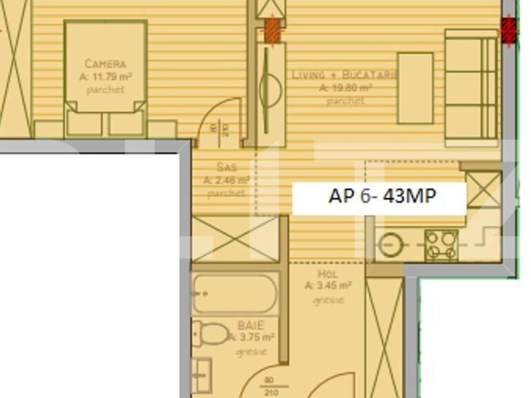 Apartament de vânzare 2 camere Floreşti - 98736AV | BLITZ Cluj-Napoca | Poza1