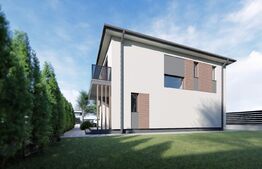 Casa individuala, 125 mp utili, 700 mp teren, comuna Apahida