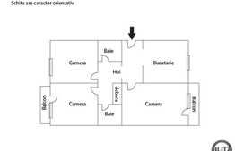 Apartament 3 camere, decomandat, 67 mp utili, parcare, boxa, zona Piata Marasti!