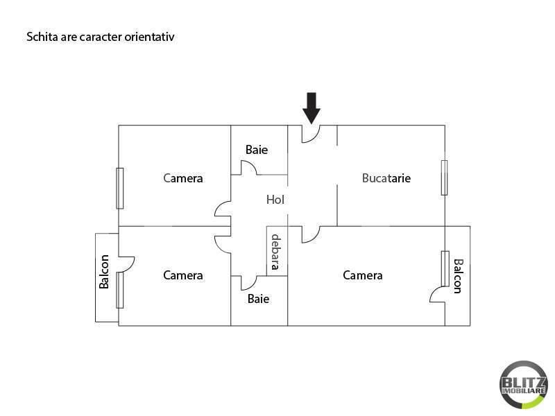 Apartament de vânzare 3 camere Marasti - 9877AV | BLITZ Cluj-Napoca | Poza16