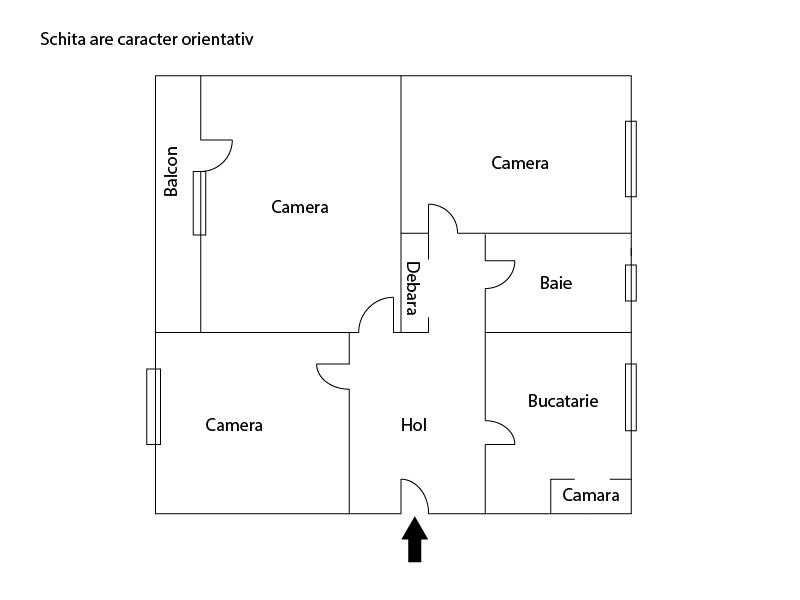 Apartament de vânzare 3 camere Manastur - 9881AV | BLITZ Cluj-Napoca | Poza1
