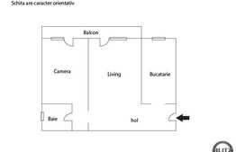 Apartament de vanzare, 2 camere, 51 mp, zona strazii Eroilor!