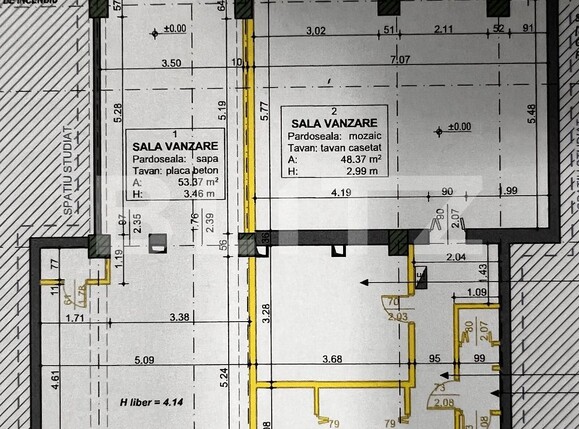 Spațiu comercial de închiriat Semicentral - 98831SIC | BLITZ Cluj-Napoca | Poza3