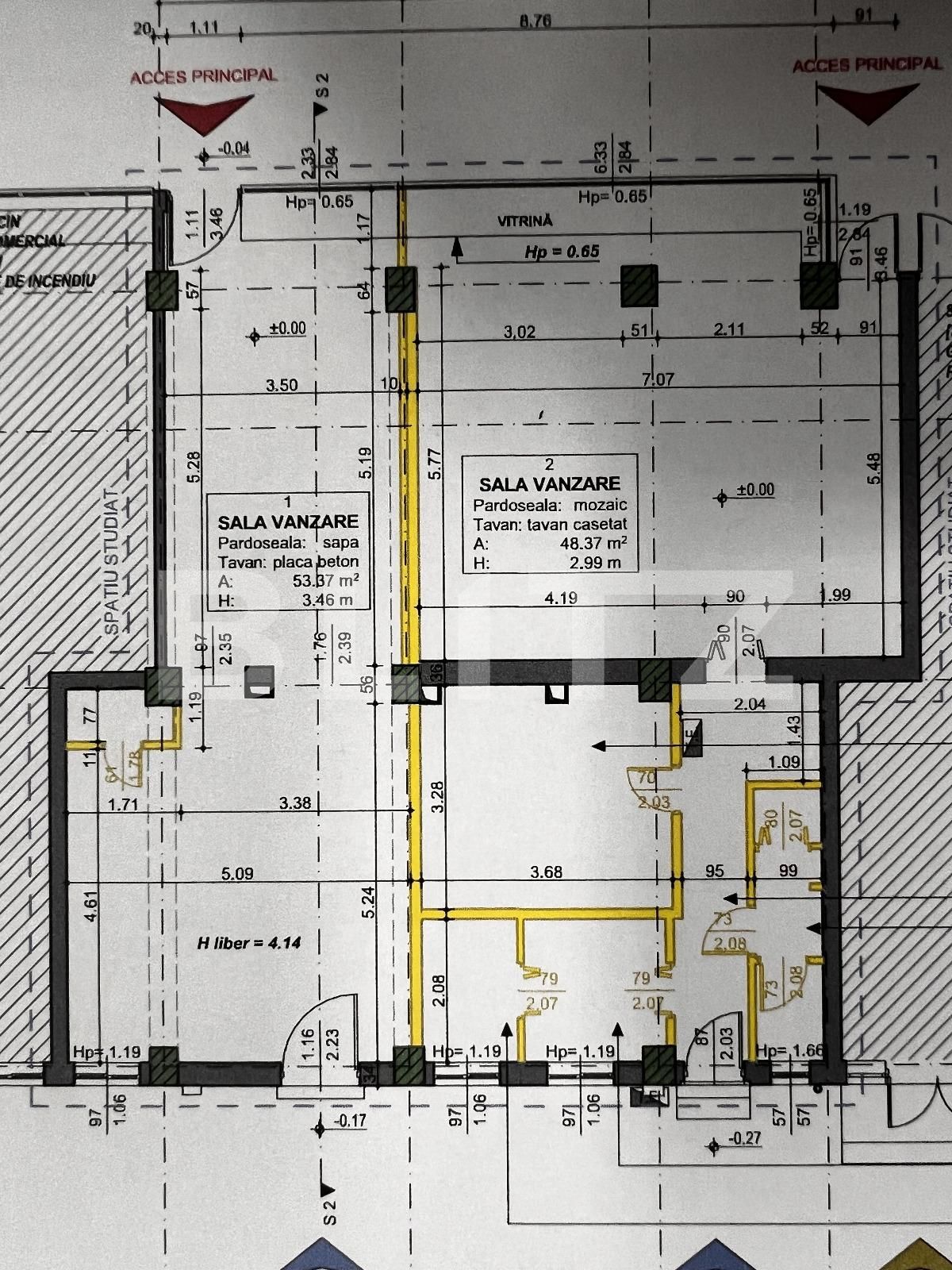 Spațiu comercial de închiriat Semicentral - 98831SIC | BLITZ Cluj-Napoca | Poza3