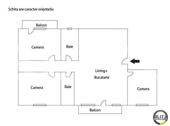Apartament de vânzare 4 camere Floreşti - 9885AV | BLITZ Cluj-Napoca | Poza8