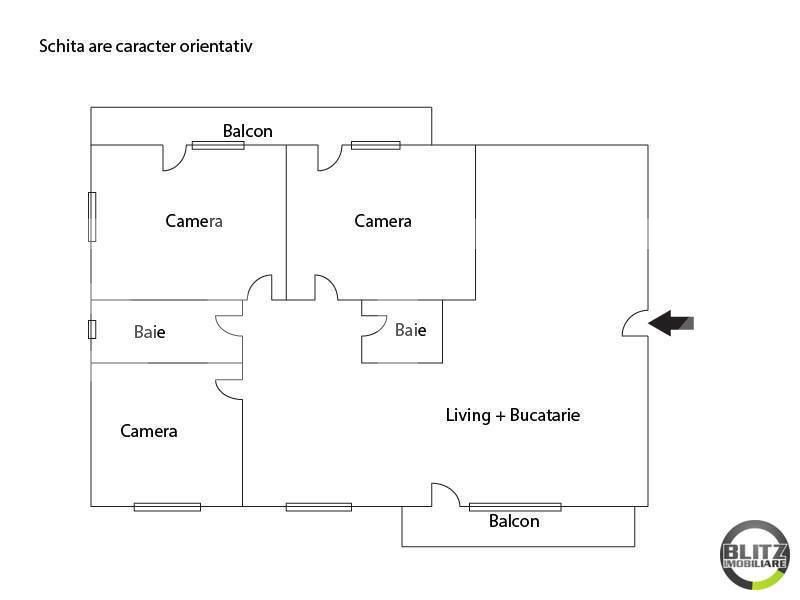 Apartament de vânzare 4 camere Floreşti - 9886AV | BLITZ Cluj-Napoca | Poza7