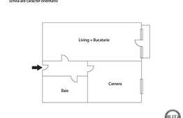 Apartament de vanzare, 2 camere, 40 mp utili, 67 mp GRADINA , zona Urusagului!