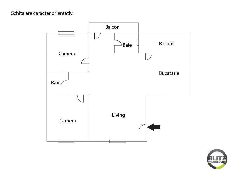 Apartament de vânzare 3 camere Floreşti - 9912AV | BLITZ Cluj-Napoca | Poza5