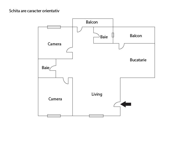 Apartament de vânzare 3 camere Floreşti - 9912AV | BLITZ Cluj-Napoca | Poza1
