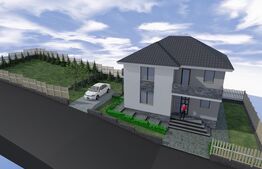 Teren autorizat pentru  3 case individuale, Vlaha