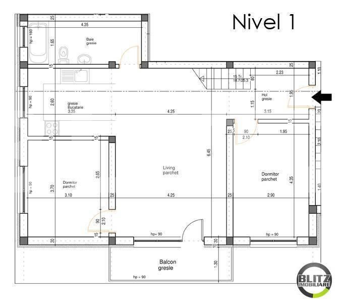 Apartament de vânzare 4 camere Floreşti - 992AV | BLITZ Cluj-Napoca | Poza11