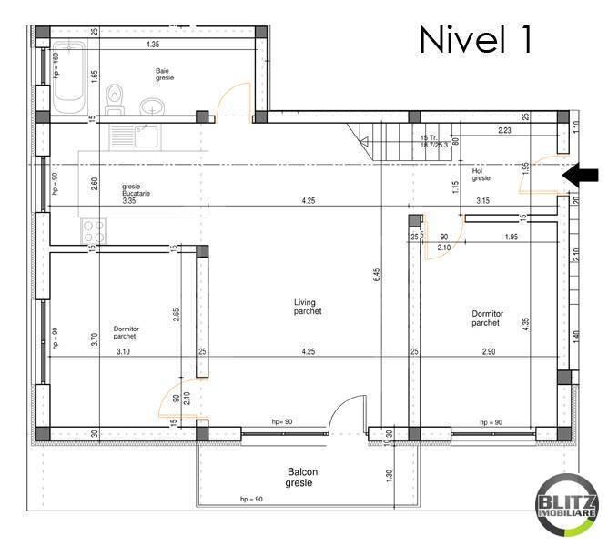 Apartament de vânzare 4 camere Floreşti - 992AV | BLITZ Cluj-Napoca | Poza1