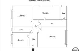 Apartament 4 camere, 98 mp, etaj intermediar, boxa, zona strazii Pasteur