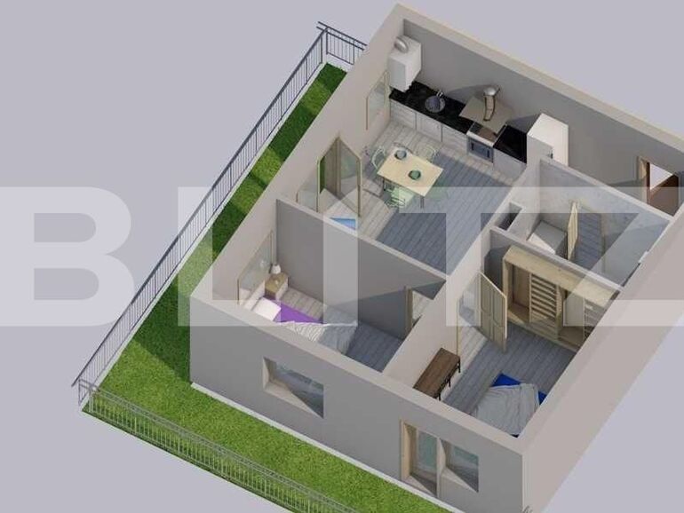 Apartament de vânzare 3 camere Floreşti - 99324AV | BLITZ Cluj-Napoca | Poza1