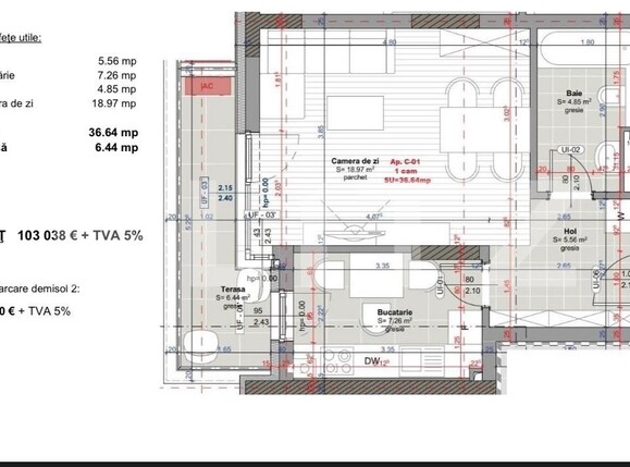 Garsonieră de vânzare Gheorgheni - 99676AV | BLITZ Cluj-Napoca | Poza1