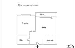 Apartament cu 2 camere, suprafata utila de 46,48 mp, in imobil nou din 2013