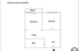 Vanzare apartament cu 2 camere, 57 mp utili, zona Calea Turzii