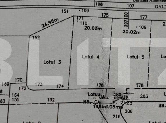Teren de vânzare Nord Vest - 100505TV | BLITZ Alba Iulia | Poza3
