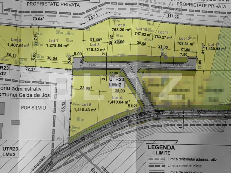 Teren de vânzare Exterior Nord - 100524TV | BLITZ Alba Iulia | Poza2