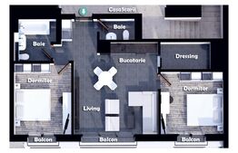 Apartament nou 3 camere, 70 mp, zona Ultracentrala 