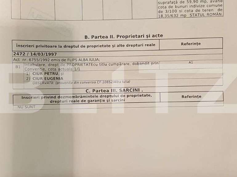 Apartament de vânzare 2 camere Cetate - 104820AV | BLITZ Alba Iulia | Poza1