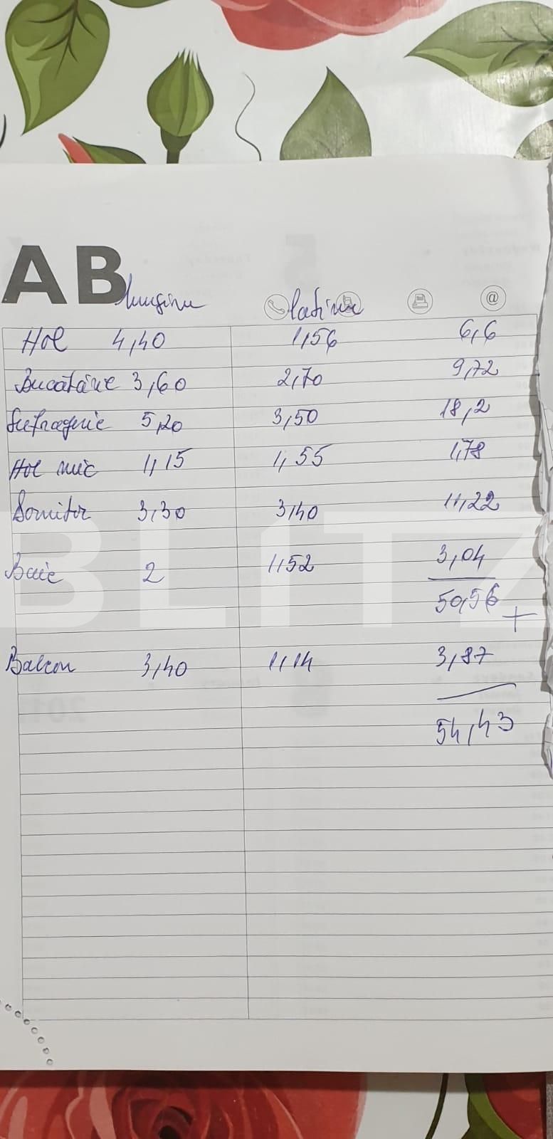 Apartament 2 camere, 50 mp, Bulevardul Transilvaniei