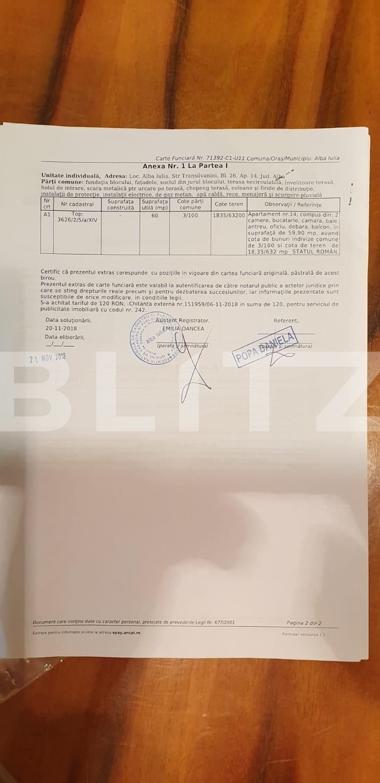 Apartament 2 camere, 50 mp, Bulevardul Transilvaniei