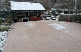 Casa in constructie si cabana, teren 1060 mp, Lunca Ampoitei 