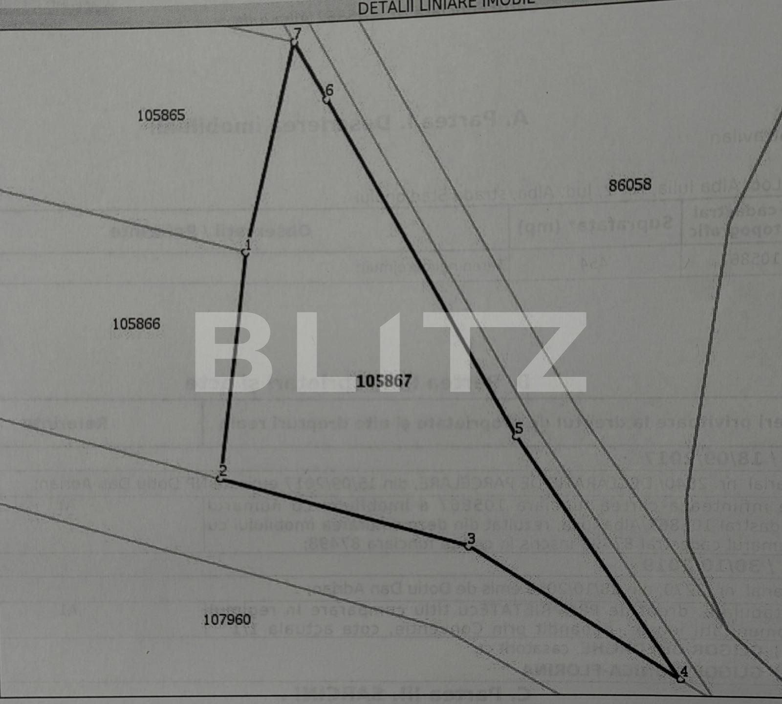 Teren de vânzare Micești - 106373TV | BLITZ Alba Iulia | Poza5