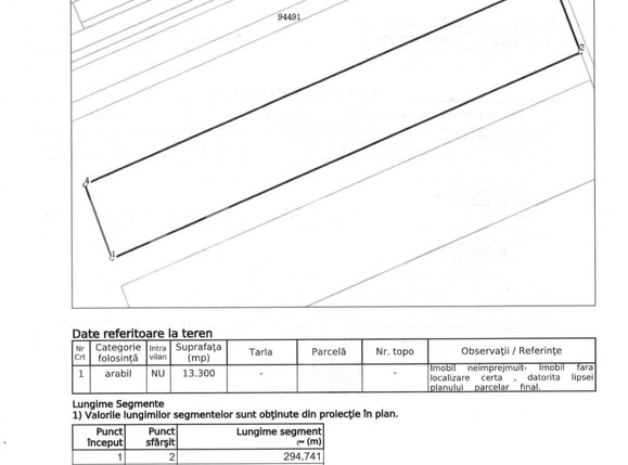 Teren de vânzare Nord - 113493TV | BLITZ Alba Iulia | Poza1
