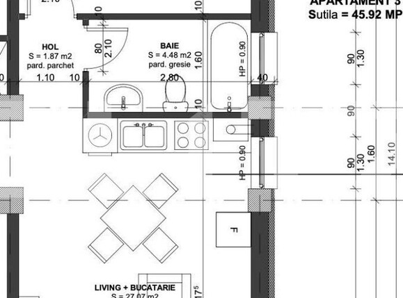 Apartament de vânzare 2 camere Sud - 115390AV | BLITZ Alba Iulia | Poza4