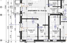 Ampartament cu 3 camere, 71MP, modern lux, Centru