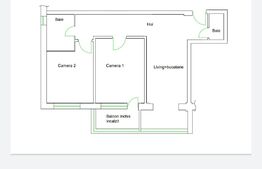 Apartament modern 3 camere, 69mp, zona Centru 