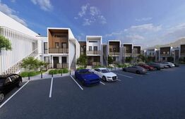 Apartament cu 3 camere, 72mp, bloc nou, cu gradina, Central