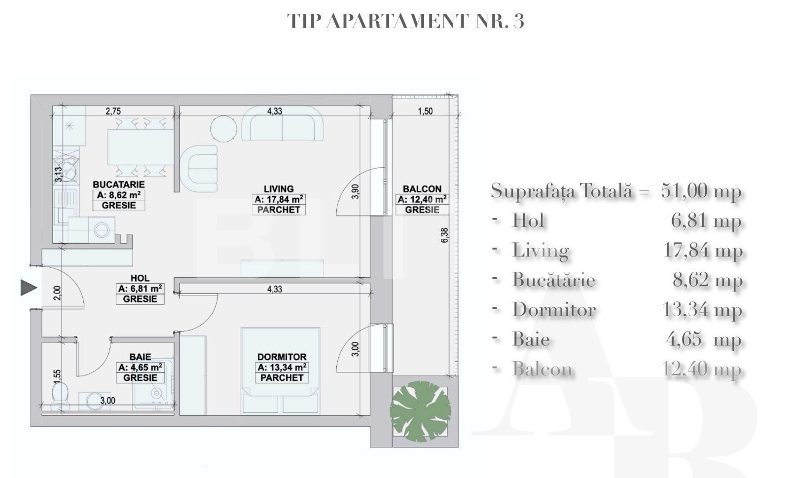 Apartament de vânzare 2 camere Cetate - 121721AV | BLITZ Alba Iulia | Poza4