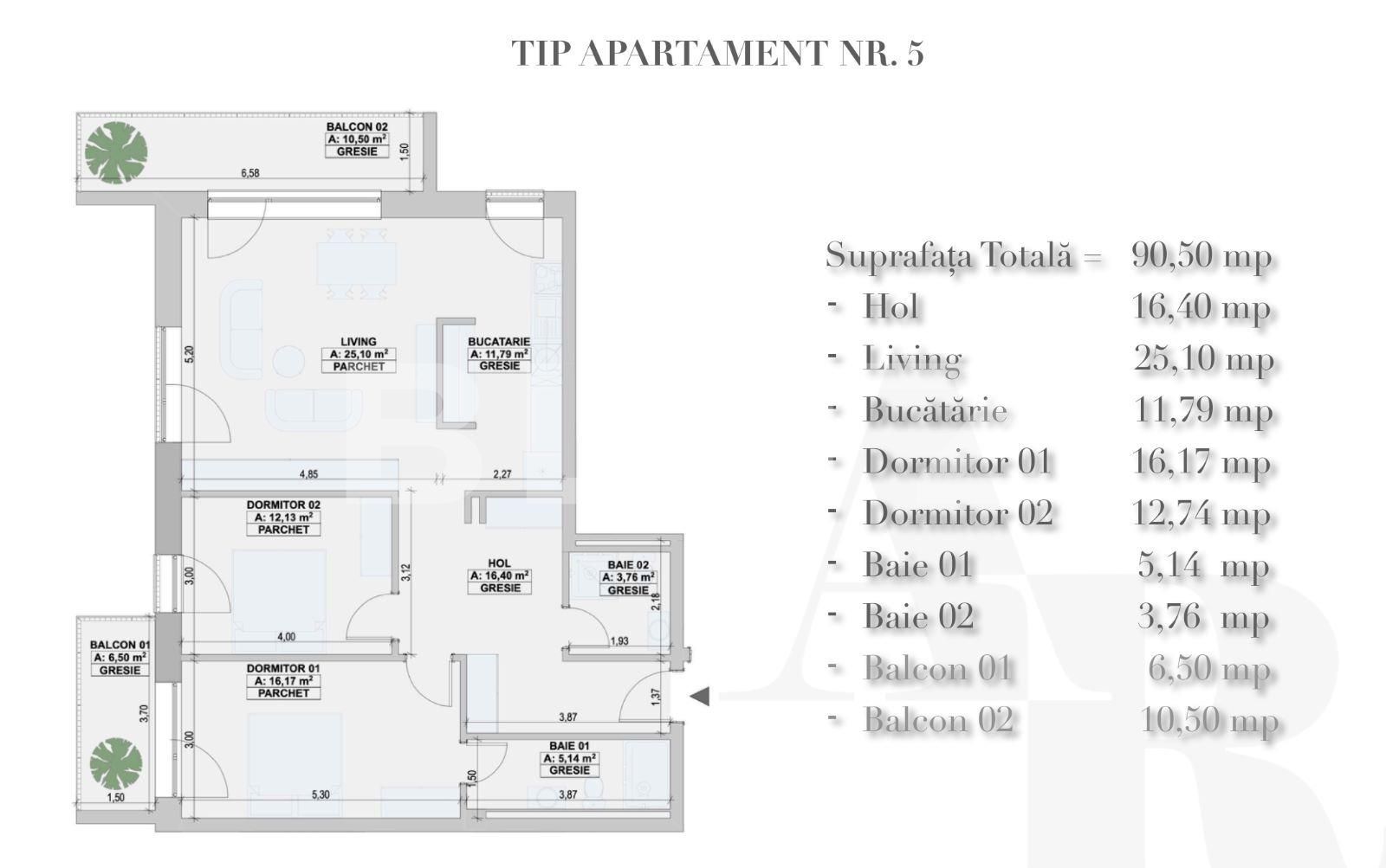 Apartament de vânzare 3 camere Cetate - 121792AV | BLITZ Alba Iulia | Poza4