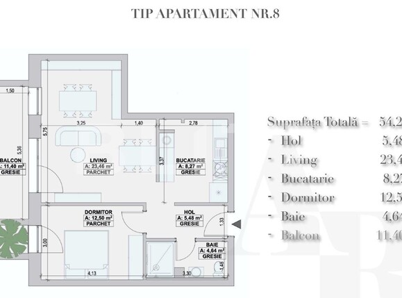 Apartament de vânzare 2 camere Cetate - 121803AV | BLITZ Alba Iulia | Poza2