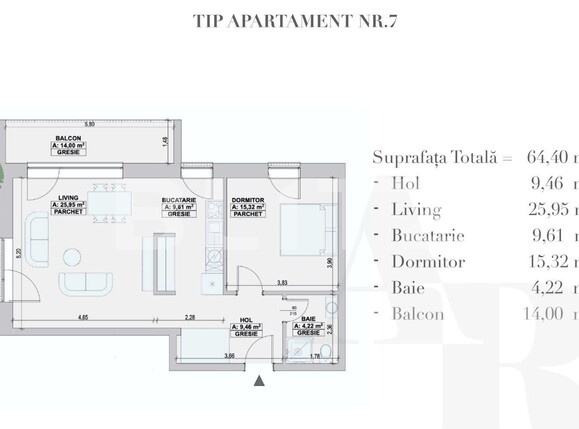 Apartament de vânzare 2 camere Cetate - 121813AV | BLITZ Alba Iulia | Poza1
