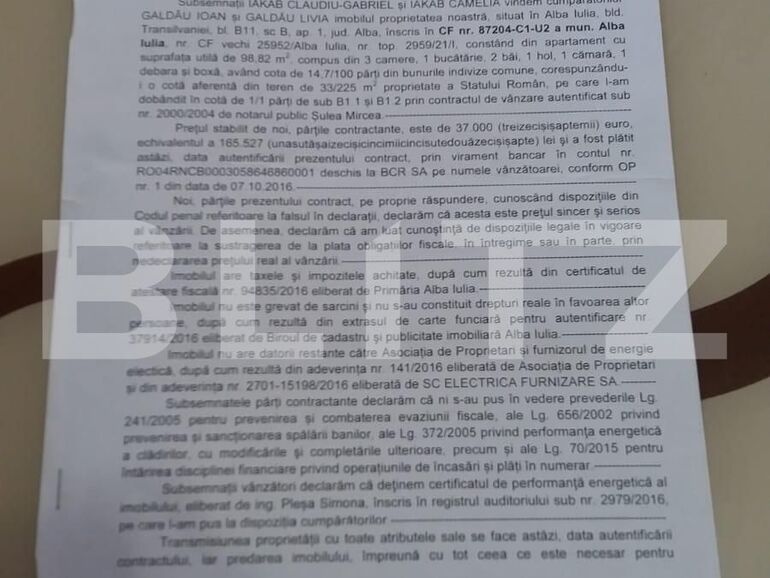 Apartament de vânzare 3 camere Cetate - 122405AV | BLITZ Alba Iulia | Poza2