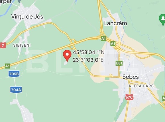 Teren de vânzare Exterior Sud - 125245TV | BLITZ Alba Iulia | Poza1