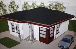 Casă individuală, 3 camere, 110mp, zona Orizont - Micești