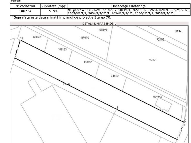 Teren de vânzare Cetate - 130141TV | BLITZ Alba Iulia | Poza1
