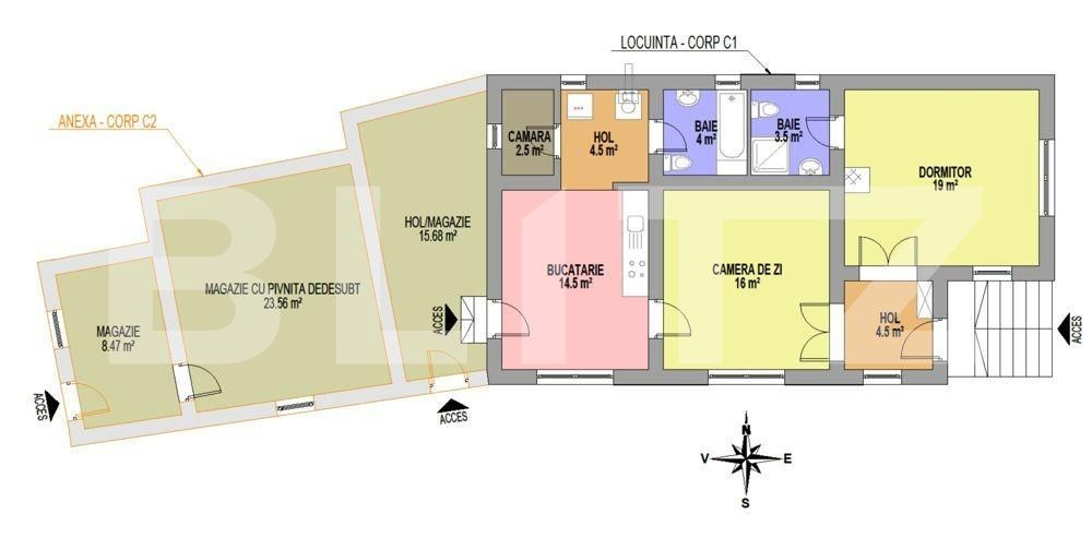 Casa de vânzare 2 camere Hapria - 130817CV | BLITZ Alba Iulia | Poza8